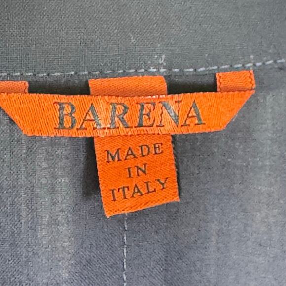 New BARENA Venezia Borgo Palio Navy Lightweight Mens Blazer Jacket Italian Sz46 - Picture 8 of 16